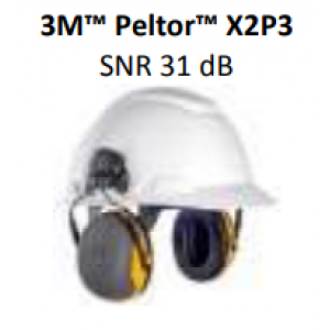 3M™ Peltor™ X2P3 SNR 31 Db